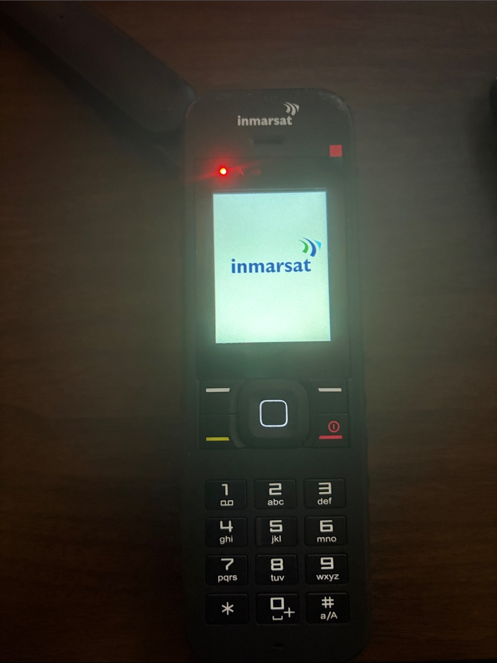 Inmarsat Black Satellite Phone - Portable Global Connectivity